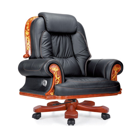 办公椅|传统真皮大班椅|办公家具|豪华大班椅|传统大班椅|真皮大班椅|高背椅|总裁椅|总经理椅 CG-HHDBY-12