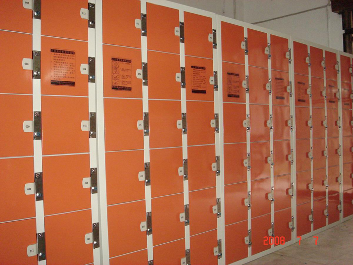 Steel Furniture|Lockers|Office Furniture|24-doors Coin-operated storage cabinet|寄存柜,投币寄存柜,储物柜